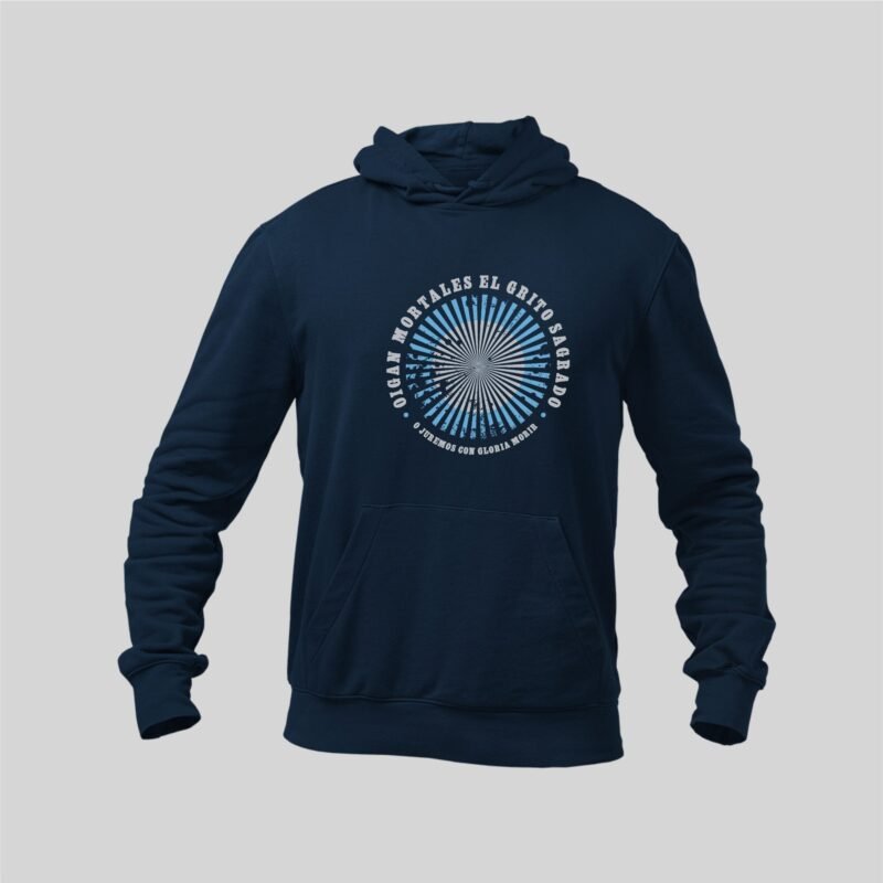 Buzo unisex - Escarapela vintage frente