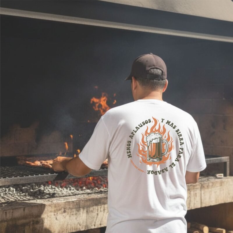 Mas birra para el asador